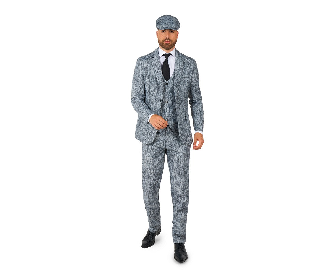 Suit 20''s Gangster Grey, size 44/46 (S) EOL
